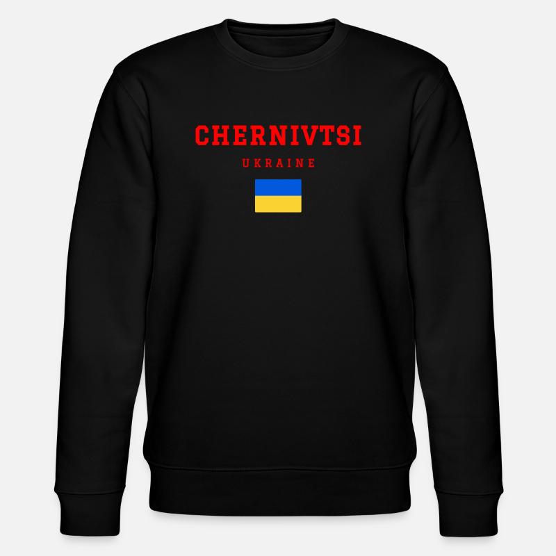 Chernivtsi Ukraine - Stanley/Stella Unisex Bio-Sweatshirt CHANGER  - Schwarz