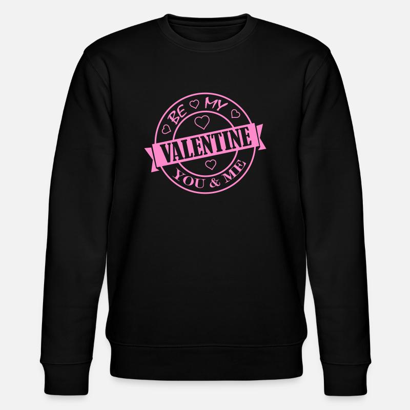 valentine 001 - Stanley/Stella Unisex Bio-Sweatshirt CHANGER  - Schwarz
