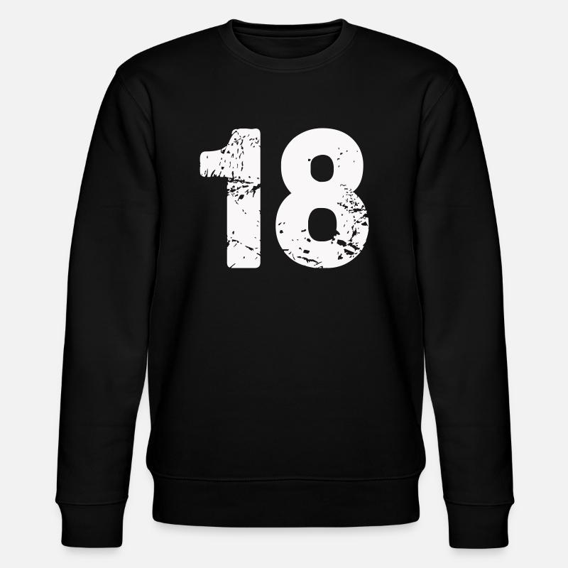 18 - Stanley/Stella Unisex Bio-Sweatshirt CHANGER  - Schwarz