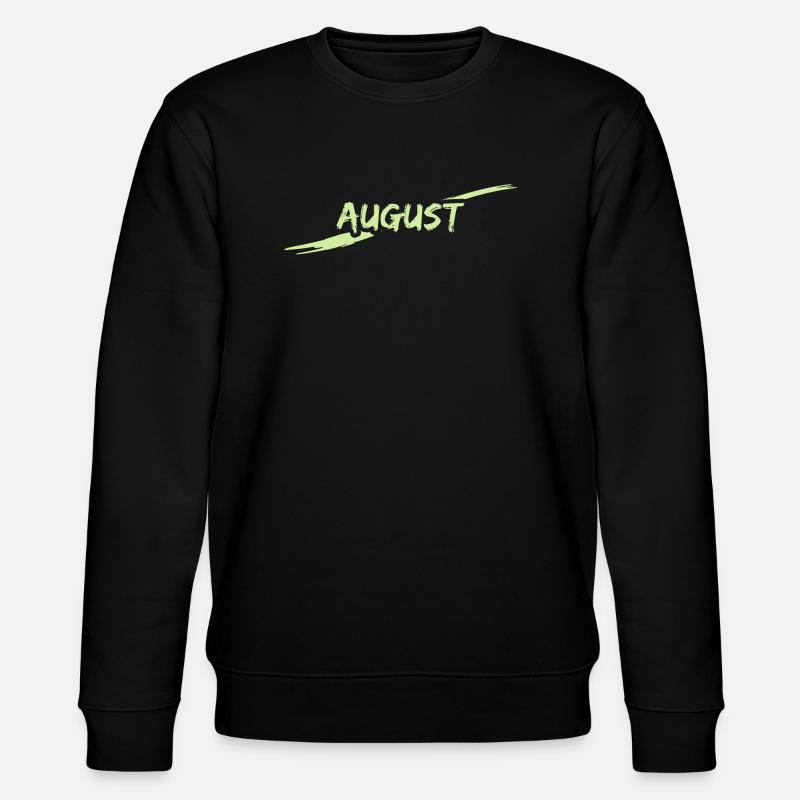 August - Stanley/Stella Unisex Bio-Sweatshirt CHANGER  - Schwarz