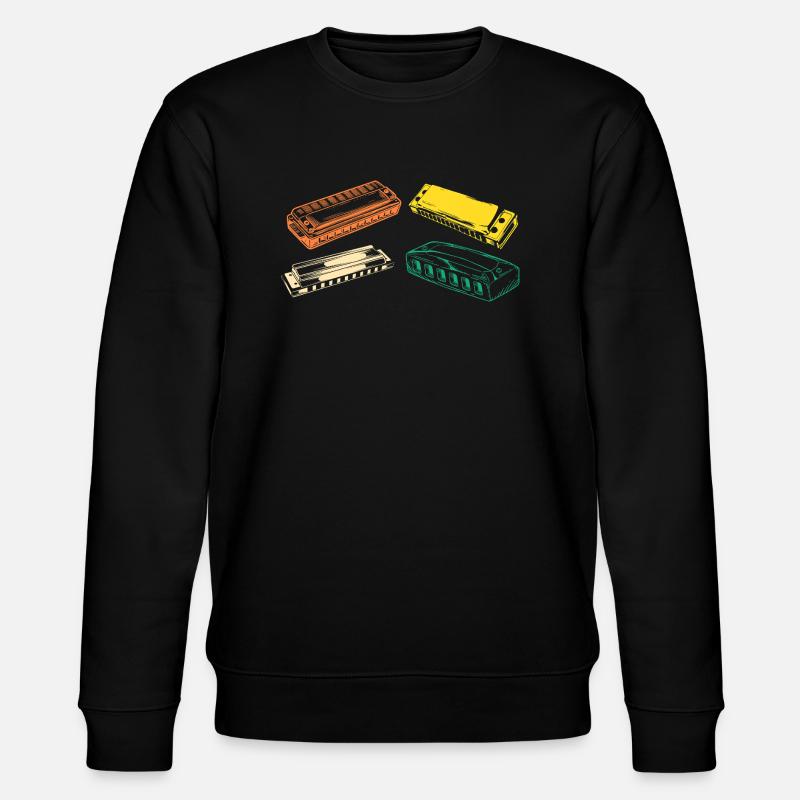 Harmonica Evolution Harmonica - Sweat bio CHANGER Stanley/Stella Unisexe - noir