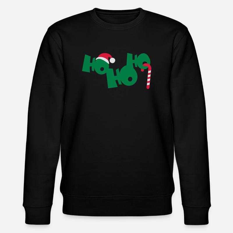 ho ho ho - Sweat bio CHANGER Stanley/Stella Unisexe - noir