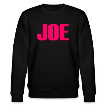 Joe - Stanley/Stella Unisex Bio-Sweatshirt CHANGER  - Schwarz - Vorne - Nik (191cm) & Marisol (170cm)