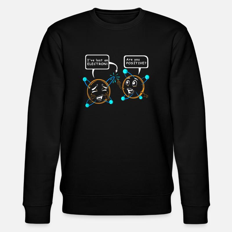 Wissenschaft - Stanley/Stella Unisex Bio-Sweatshirt CHANGER  - Schwarz