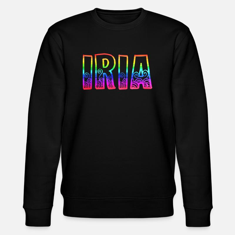 iria rs arc-en-ciel - Sweat bio CHANGER Stanley/Stella Unisexe - noir