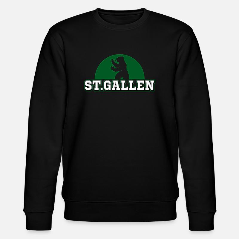 Saint-Gall - Sweat bio CHANGER Stanley/Stella Unisexe - noir