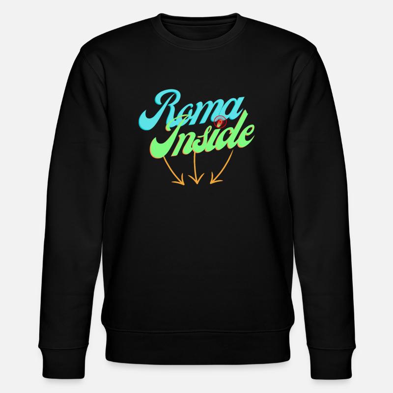 Rom Inside - Stanley/Stella Unisex Bio-Sweatshirt CHANGER  - Schwarz