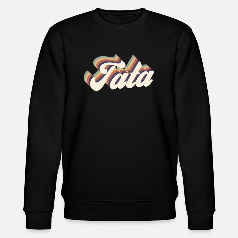 tata vintage - Sweat bio CHANGER Stanley/Stella Unisexe - noir