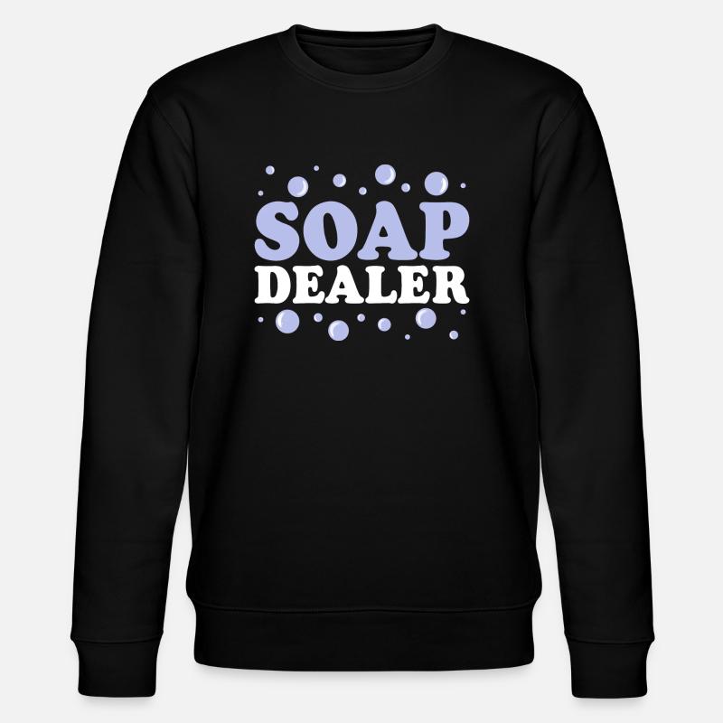 Soap Dealer Soapmaker Soapmaking - Stanley/Stella CHANGER Unisex Organic Sweatshirt - black