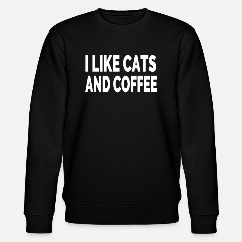 feline - Stanley/Stella CHANGER Unisex Organic Sweatshirt - black