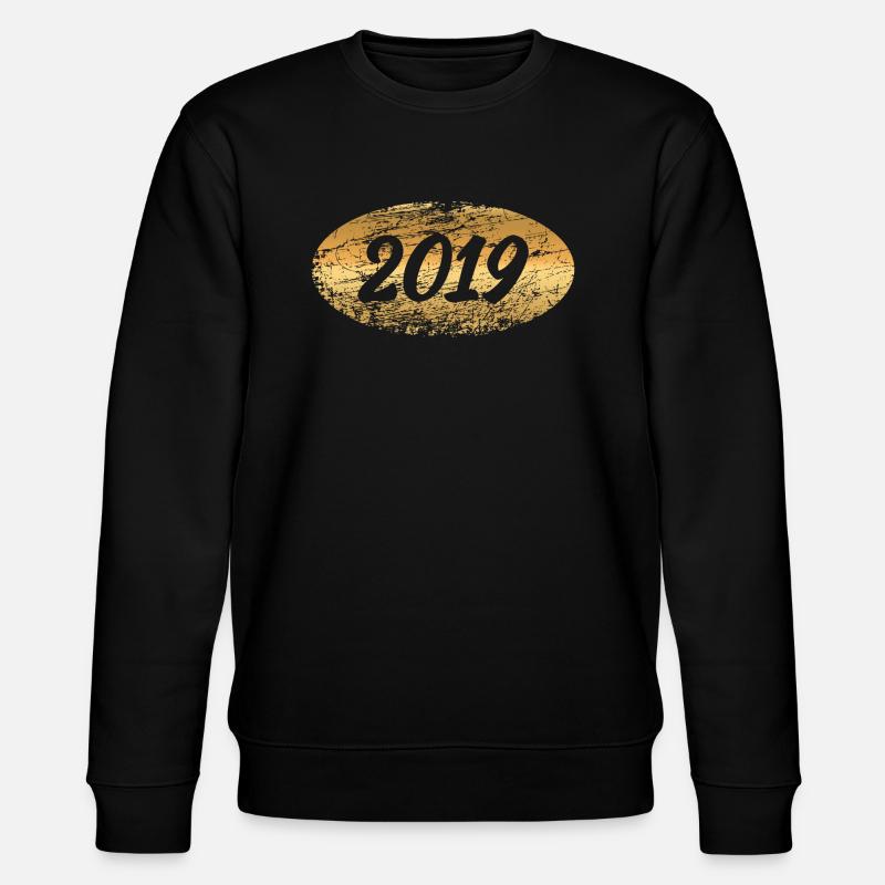Goldbarrren 2019 - Stanley/Stella Unisex Bio-Sweatshirt CHANGER  - Schwarz