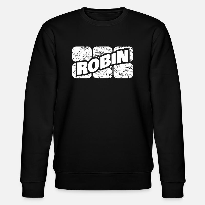 Cadeau pour Robin - Sweat bio CHANGER Stanley/Stella Unisexe - noir