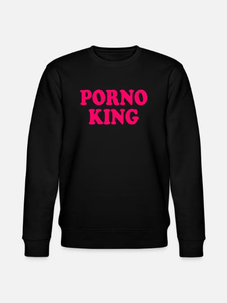 Porno king - Stanley/Stella Unisex Bio-Sweatshirt CHANGER - Schwarz