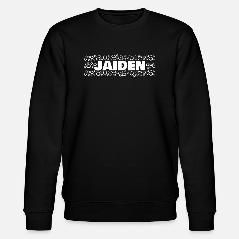 Geschenk für Jaiden - Stanley/Stella Unisex Bio-Sweatshirt CHANGER - Schwarz