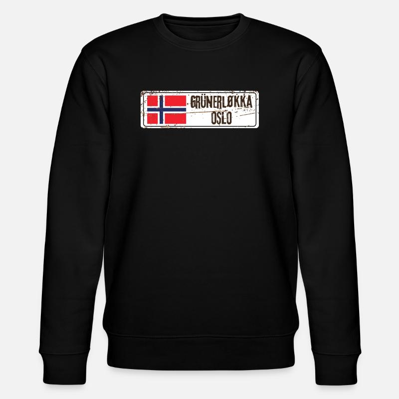 Grunerlokka Oslo - Sweat bio CHANGER Stanley/Stella Unisexe - noir