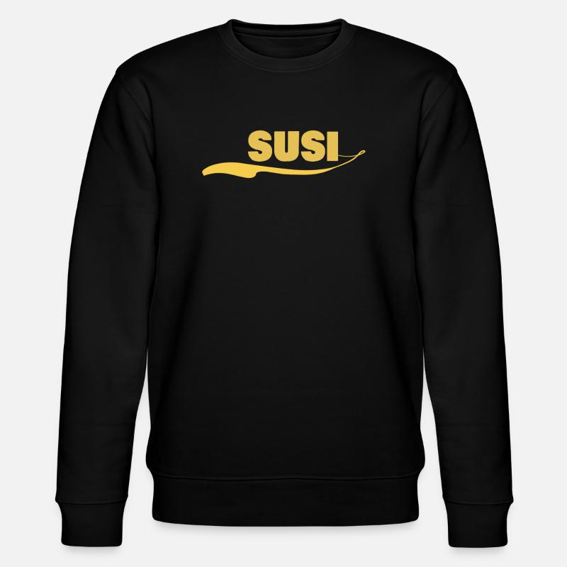 susi - Stanley/Stella Unisex Bio-Sweatshirt CHANGER - Schwarz