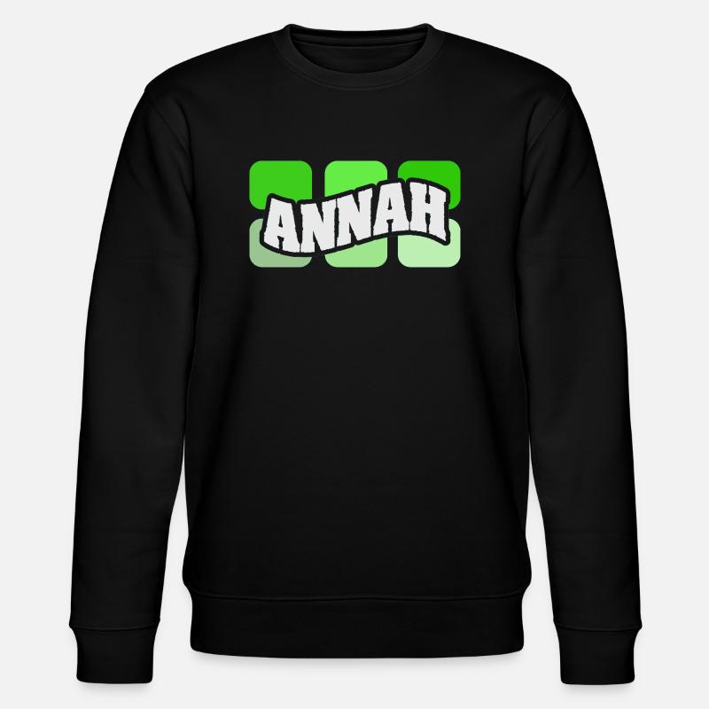 Nom Annah - Sweat bio CHANGER Stanley/Stella Unisexe - noir