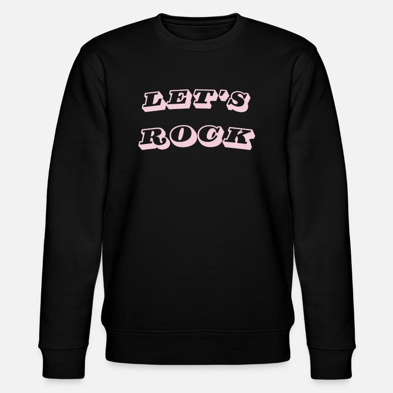 Let's Rock - Stanley/Stella Unisex Bio-Sweatshirt CHANGER  - Schwarz