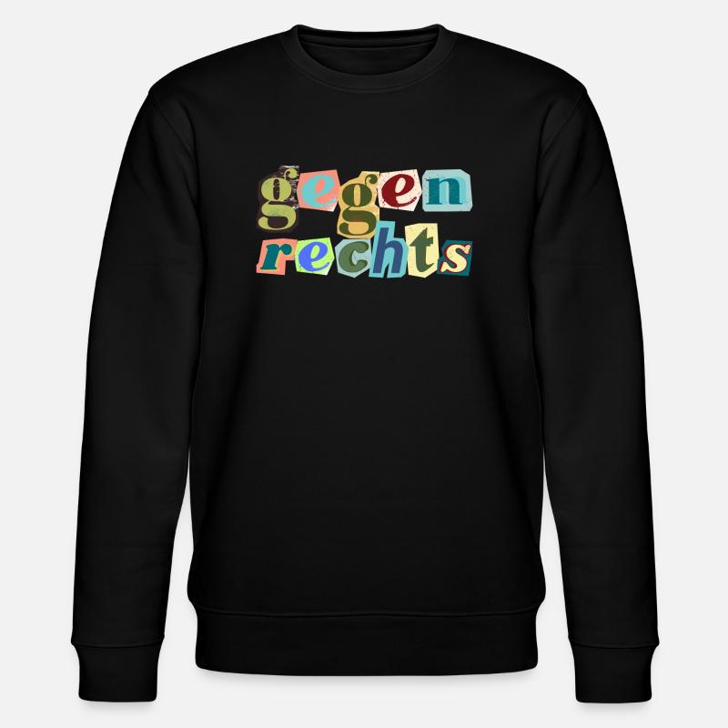 Statement bunt - Stanley/Stella Unisex Bio-Sweatshirt CHANGER  - Schwarz