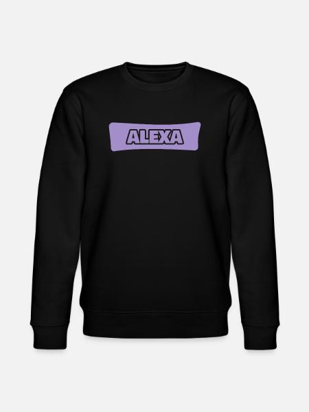 Gift for Alexa - Stanley/Stella CHANGER Unisex Organic Sweatshirt - black