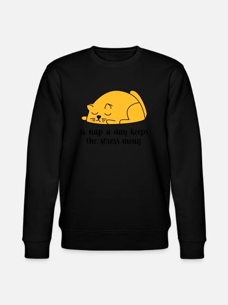 sleep - Stanley/Stella CHANGER Unisex Organic Sweatshirt - black