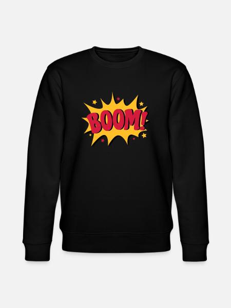 Boom - Stanley/Stella CHANGER Unisex Organic Sweatshirt - black