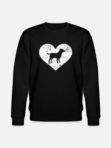 Labrador - Stanley/Stella Unisex Bio-Sweatshirt CHANGER  - Schwarz