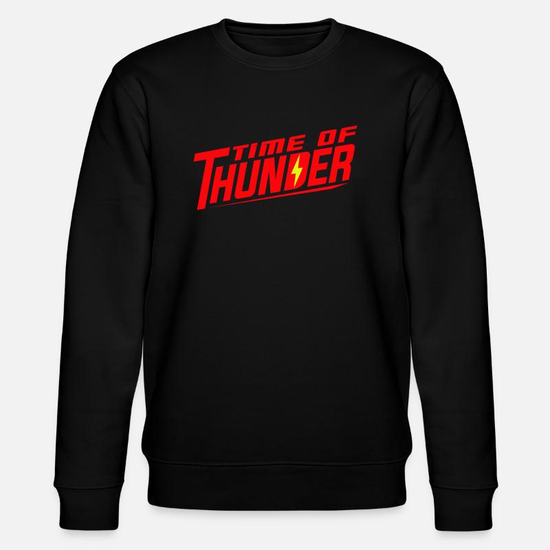 RED POWER - Stanley/Stella Unisex Bio-Sweatshirt CHANGER  - Schwarz