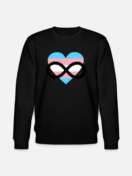 Fierté LGBTQ polyamour transgenre trans - Sweat bio CHANGER Stanley/Stella Unisexe - noir