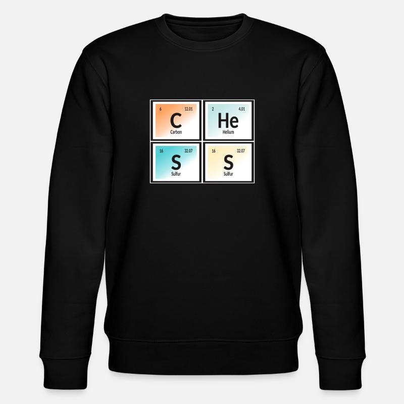 | d’échecs Tableau périodique des éléments - Sweat bio CHANGER Stanley/Stella Unisexe - noir