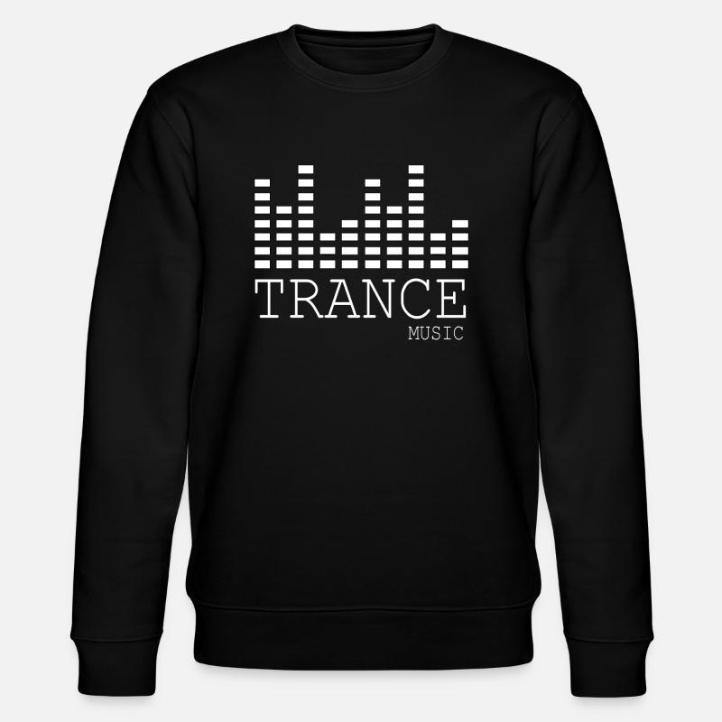 Trance-Musik - Stanley/Stella Unisex Bio-Sweatshirt CHANGER  - Schwarz