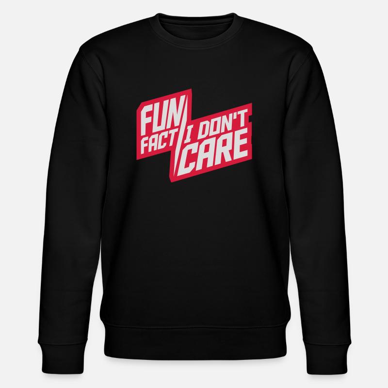 Je me fiche des faits - Sweat bio CHANGER Stanley/Stella Unisexe - noir