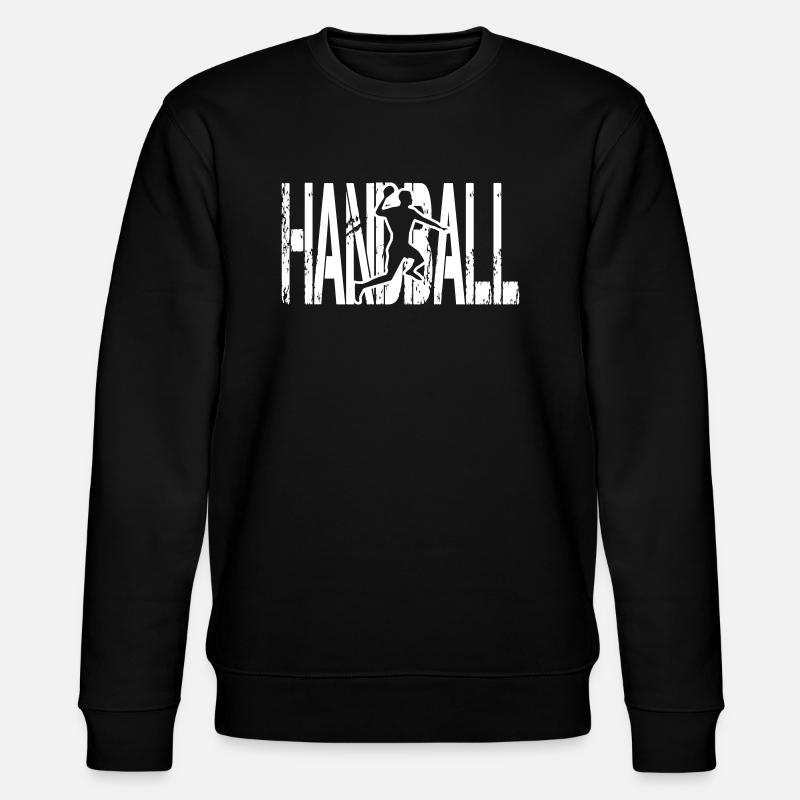 Handball - Stanley/Stella Unisex Bio-Sweatshirt CHANGER  - Schwarz