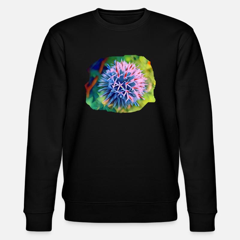 Fleur - Sweat bio CHANGER Stanley/Stella Unisexe - noir