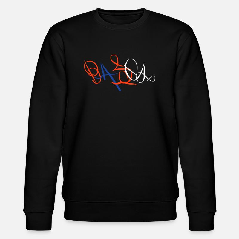 Cooking aprons Basel - Stanley/Stella CHANGER Unisex Organic Sweatshirt - black