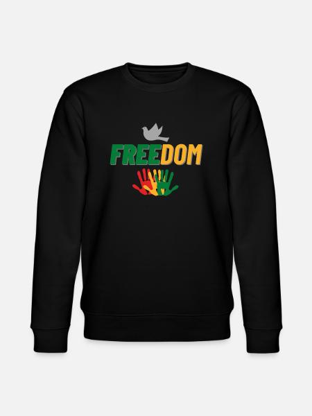 Freedom - Stanley/Stella CHANGER Unisex Organic Sweatshirt - black