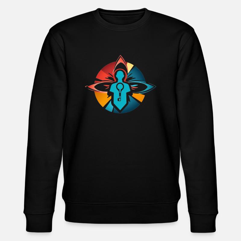 Logo - Stanley/Stella Unisex Bio-Sweatshirt CHANGER  - Schwarz