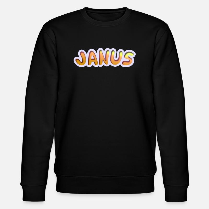 Janus - Stanley/Stella Unisex Bio-Sweatshirt CHANGER  - Schwarz