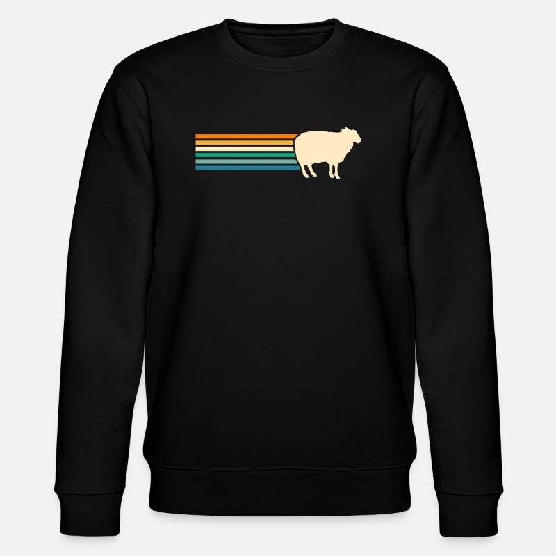 Shepherd Sheep - Stanley/Stella CHANGER Unisex Organic Sweatshirt - black