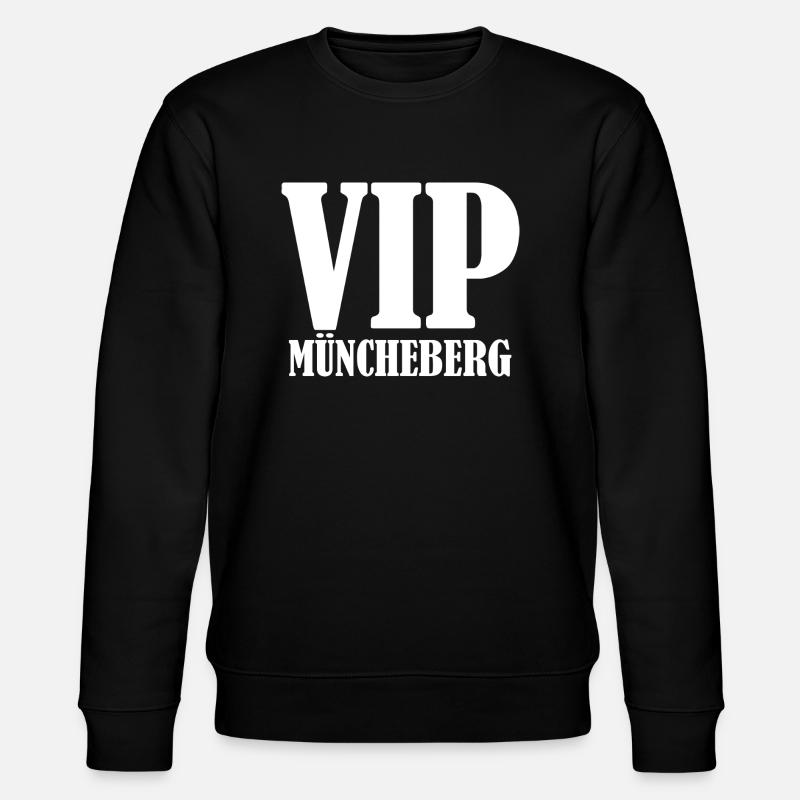 VIP Müncheberg - Stanley/Stella Unisex Bio-Sweatshirt CHANGER - Schwarz