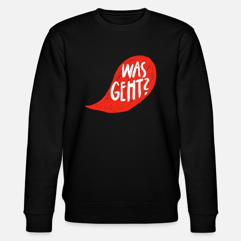 Que se passe-t-il? - Sweat bio CHANGER Stanley/Stella Unisexe - noir