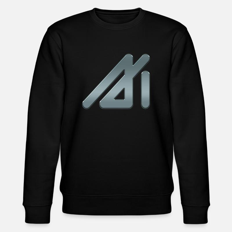 artificial - Stanley/Stella CHANGER Unisex Organic Sweatshirt - black