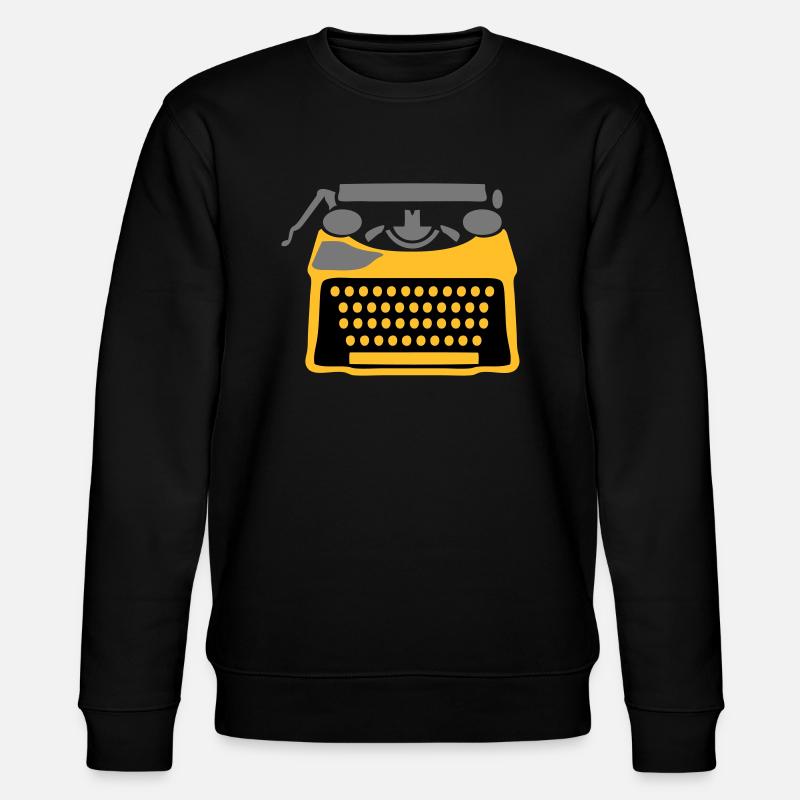 machine write - Stanley/Stella CHANGER Unisex Organic Sweatshirt - black
