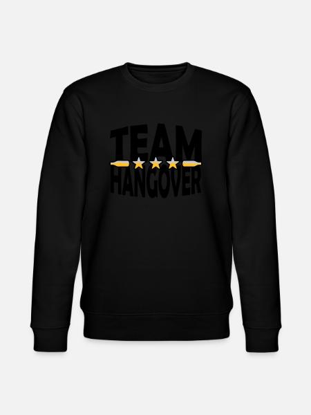 Beer bottles Team Hangover - Stanley/Stella CHANGER Unisex Organic Sweatshirt - black