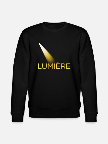 lumière jaune - Sweat bio CHANGER Stanley/Stella Unisexe - noir