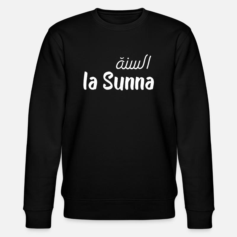 Die Sunna - Stanley/Stella Unisex Bio-Sweatshirt CHANGER  - Schwarz
