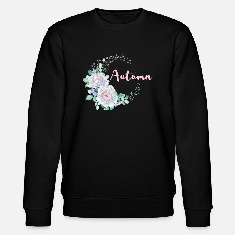 Für Autumn - Stanley/Stella Unisex Bio-Sweatshirt CHANGER  - Schwarz