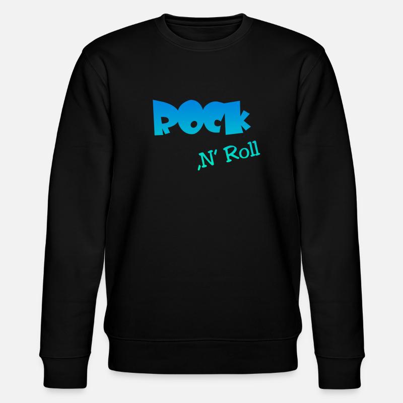 Rock n Roll - Stanley/Stella Unisex Bio-Sweatshirt CHANGER  - Schwarz