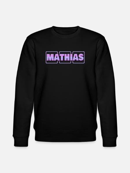 Pregnancy Mathias - Stanley/Stella CHANGER Unisex Organic Sweatshirt - black