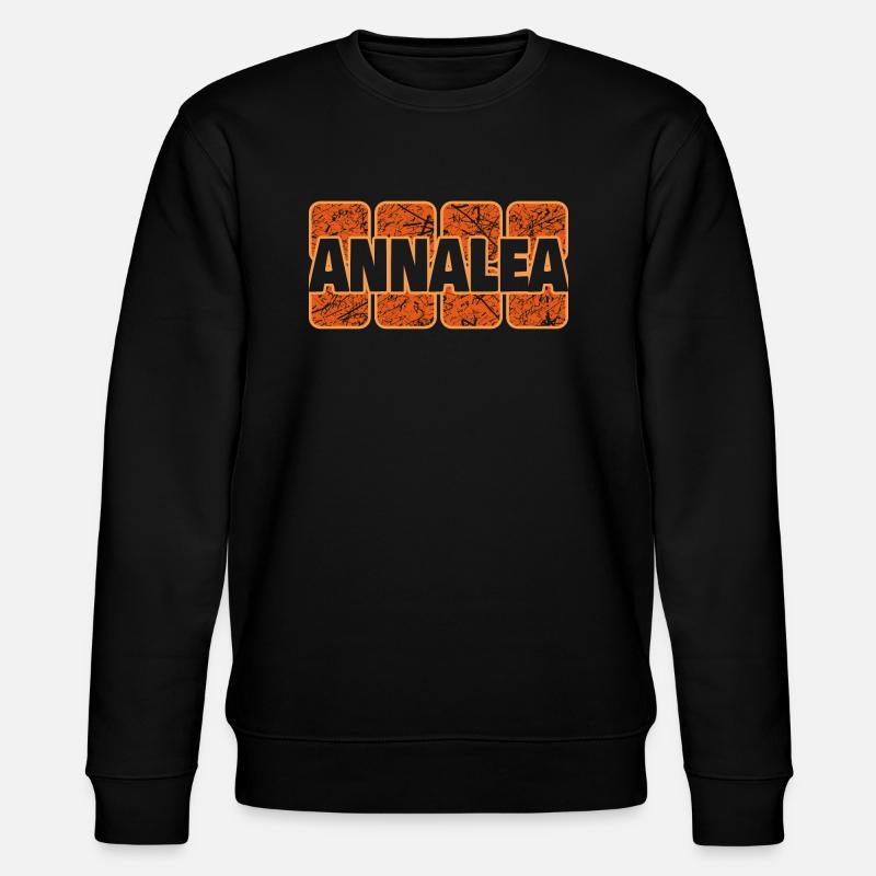 Prénom Annalea - Sweat bio CHANGER Stanley/Stella Unisexe - noir